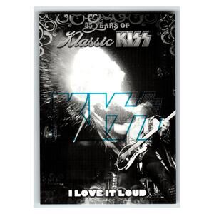 KISS Gene Simmons I Love It Loud 2009 35 Years of Classic Press Pass 58